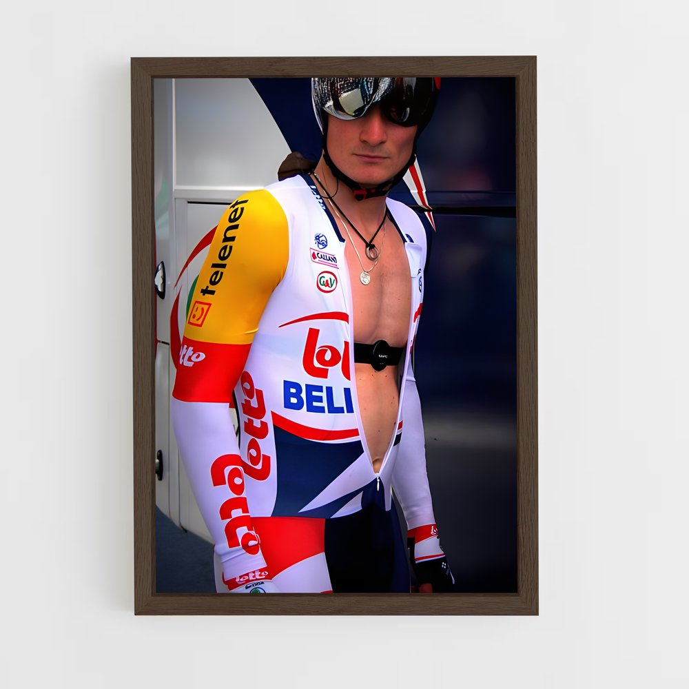 Poster La Vitesse d'Andre – affiche Cyclisme (vue 5)